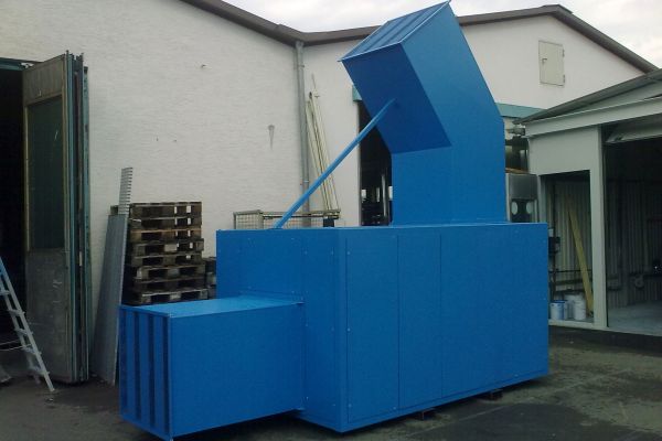 Lüftung mit Schalldämpfer